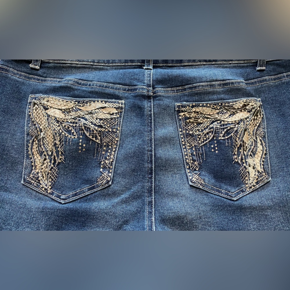 est 1948 Denim jeans womens 36x31 size 14 curvy - Picture 5 of 7